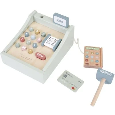 Little Dutch Caisse Enregistreuse En Bois Adventure Mint 4 Little Dutch Caisse Enregistreuse En Bois Adventure Mint – Image 2