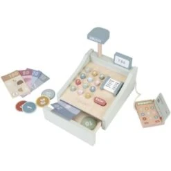 Little Dutch Caisse Enregistreuse En Bois Adventure Mint