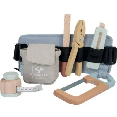 Little Dutch Ceinture à Outils En Bois 3 Little Dutch Ceinture à Outils En Bois