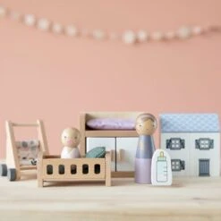 Little Dutch Chambre De Bébé Et Accessoires En Bois -Little Dutch chambre de bebe et accessoires en bois 4