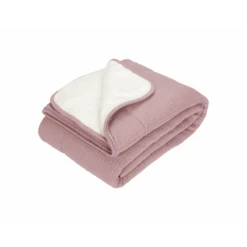 Couverture De Lit 100x140 LITTLE DUTCH Pure Mauve