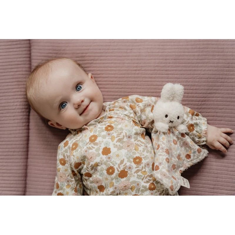 Doudou Miffy Carré LITTLE DUTCH Vintage Flowers 4 Doudou Miffy Carré LITTLE DUTCH Vintage Flowers – Image 2