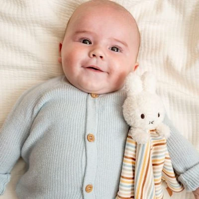 Little Dutch Doudou Plat Lapin Miffy Vintage Sunny Stripes 6 Little Dutch Doudou Plat Lapin Miffy Vintage Sunny Stripes – Image 4