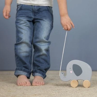 Little Dutch Eléphant En Bois à Tirer 5 Little Dutch Eléphant En Bois à Tirer – Image 3