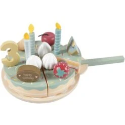 Little Dutch Gâteau D'anniversaire En Bois (26 Pièces) -Little Dutch gateau d anniversaire en bois 26 pieces 6