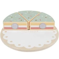 Little Dutch Gâteau D'anniversaire En Bois (26 Pièces) -Little Dutch gateau d anniversaire en bois 26 pieces 7