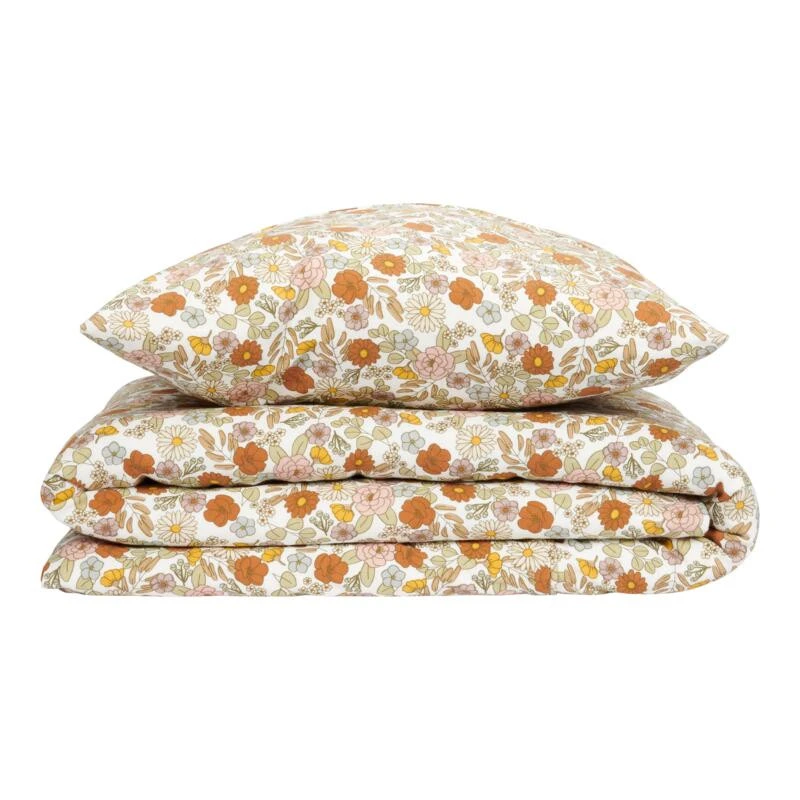 Housse De Couette 100x140 + Taie LITTLE DUTCH Vintage Little Flowers 4 Housse De Couette 100x140 + Taie LITTLE DUTCH Vintage Little Flowers – Image 2