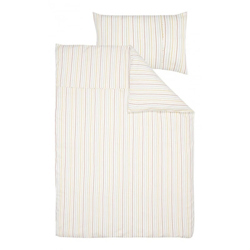 Housse De Couette 100x140 + Taie LITTLE DUTCH Vintage Sunny Stripes 3 Housse De Couette 100x140 + Taie LITTLE DUTCH Vintage Sunny Stripes