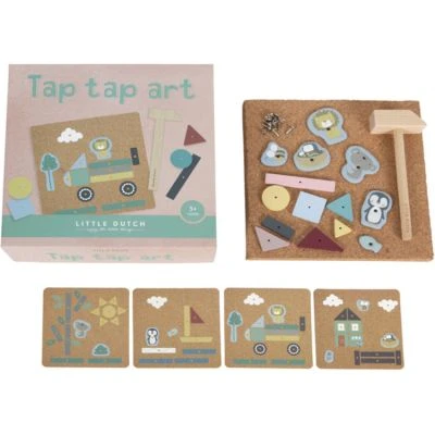 Little Dutch Jeu De Formes à Clouer Pure & Nature 4 Little Dutch Jeu De Formes à Clouer Pure & Nature – Image 2