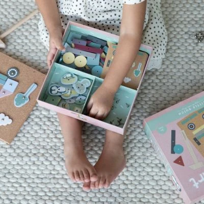 Little Dutch Jeu De Formes à Clouer Pure & Nature 7 Little Dutch Jeu De Formes à Clouer Pure & Nature – Image 5