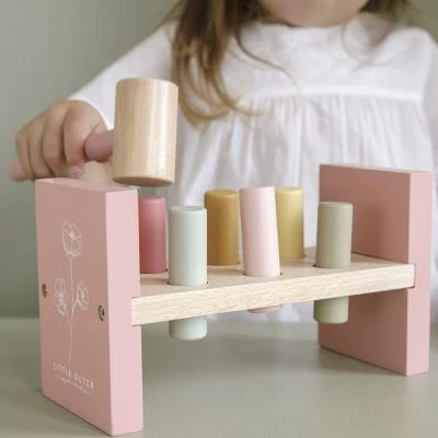 Little Dutch Jeu De Marteau En Bois Wild Flowers 7 Little Dutch Jeu De Marteau En Bois Wild Flowers – Image 5