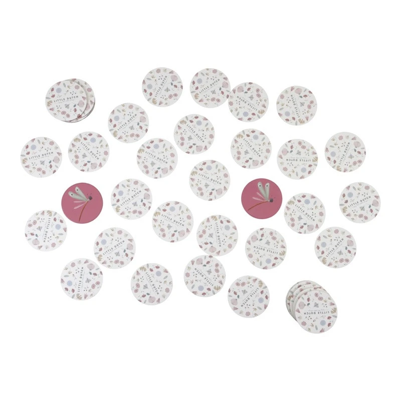 Jeu De Mémoire LITTLE DUTCH Flowers & Butterflies 4 Jeu De Mémoire LITTLE DUTCH Flowers & Butterflies – Image 2