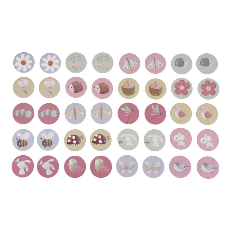 Jeu De Mémoire LITTLE DUTCH Flowers & Butterflies 5 Jeu De Mémoire LITTLE DUTCH Flowers & Butterflies – Image 3