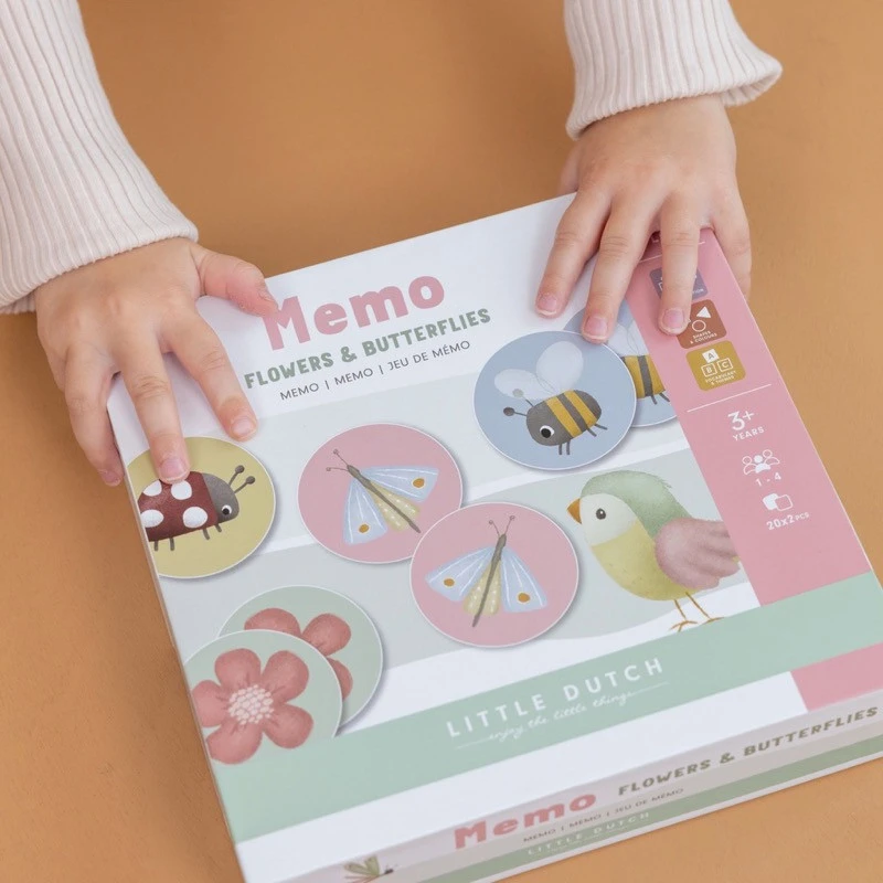 Jeu De Mémoire LITTLE DUTCH Flowers & Butterflies 10 Jeu De Mémoire LITTLE DUTCH Flowers & Butterflies – Image 8
