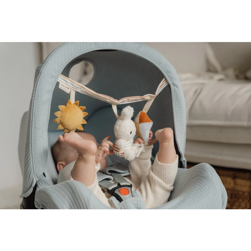 Jouet D’activité Pour Poussette Miffy LITTLE DUTCH Vintage Sunny Stripes 5 Jouet D’activité Pour Poussette Miffy LITTLE DUTCH Vintage Sunny Stripes – Image 3