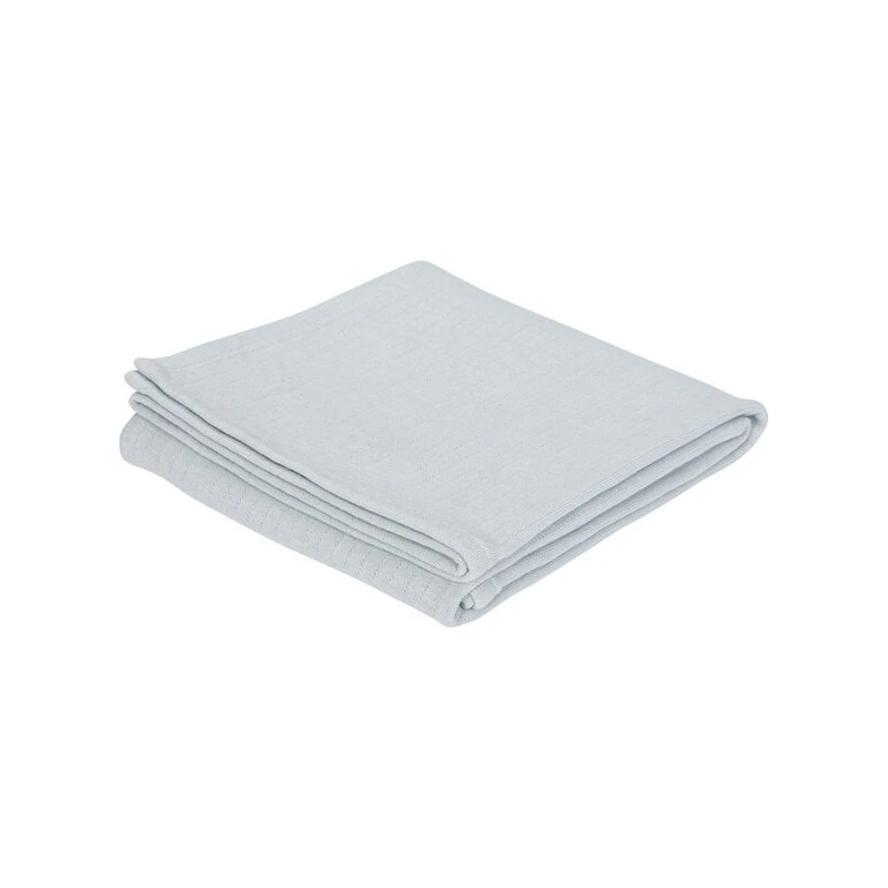 Lange 120x120 LITTLE DUTCH Pure Soft Blue 4 Lange 120x120 LITTLE DUTCH Pure Soft Blue – Image 2