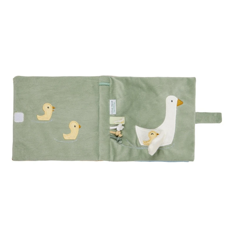 Livre D'activité En Tissu LITTLE DUTCH Little Goose 4 Livre D'activité En Tissu LITTLE DUTCH Little Goose – Image 2