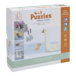 Puzzle 4 En 1 LITTLE DUTCH Little Goose 29 Puzzle 4 En 1 LITTLE DUTCH Little Goose -Little Dutch ld puzzle 4 en 1 13