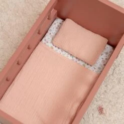 Little Dutch Lit Pour Poupée En Bois Flowers & Butterflies -Little Dutch lit pour poupee en bois flowers butterflies 3