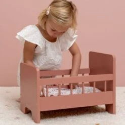 Little Dutch Lit Pour Poupée En Bois Flowers & Butterflies -Little Dutch lit pour poupee en bois flowers butterflies 6