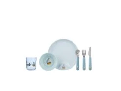 Little Dutch 108041065244 - Coffret Repas Enfant Mio 6 Pcs - Sailors Bay