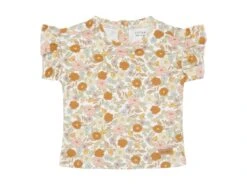 Little Dutch CL12003401 - T-shirt Manches Courtes Vintage Little Flowers - 68