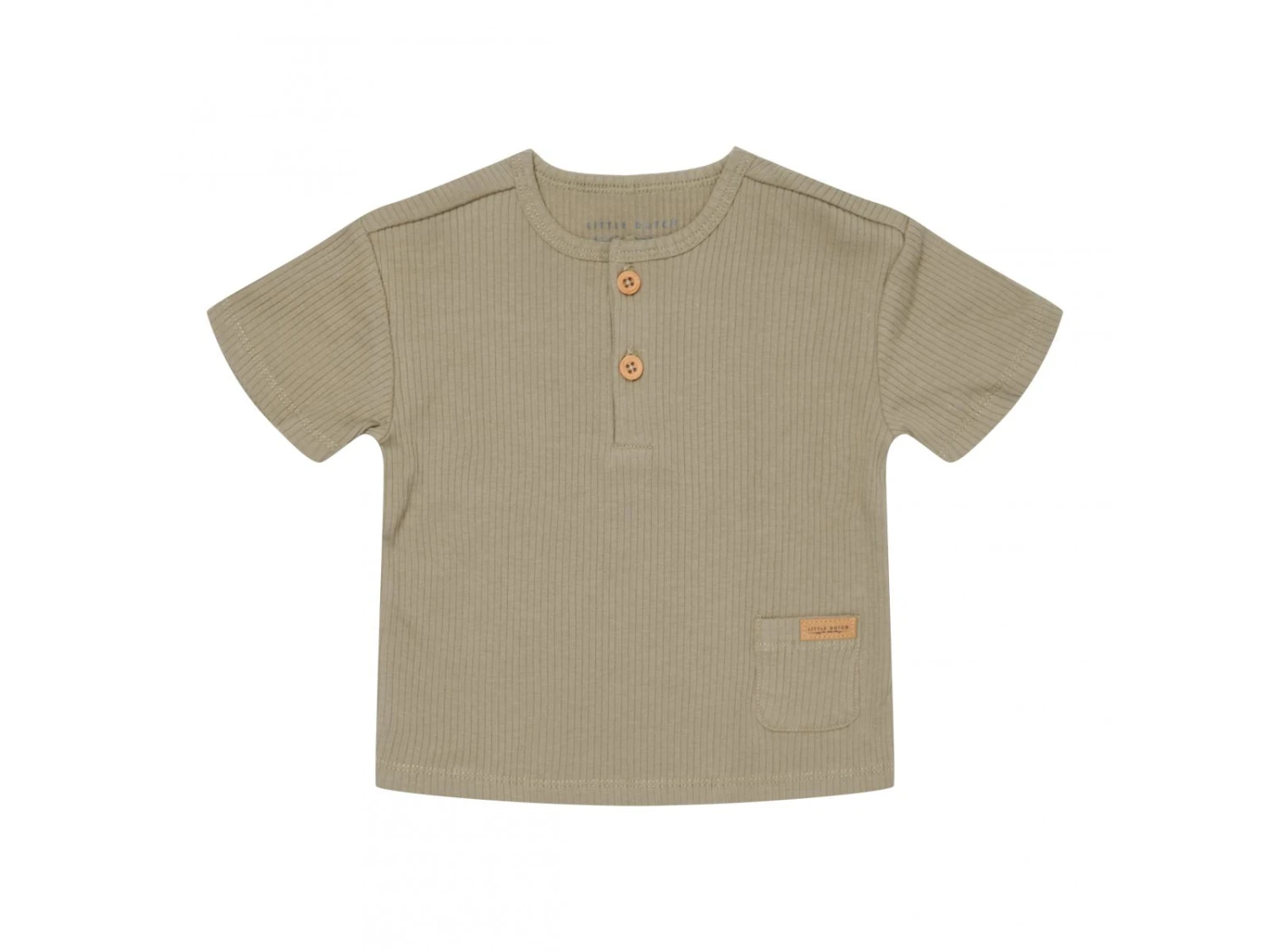 Little Dutch CL12913714 - T-shirt Manches Courtes Olive - 86 3 Little Dutch CL12913714 - T-shirt Manches Courtes Olive - 86