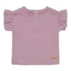 Little Dutch CL12973401 - T-shirt Manches Courtes Mauve - 68