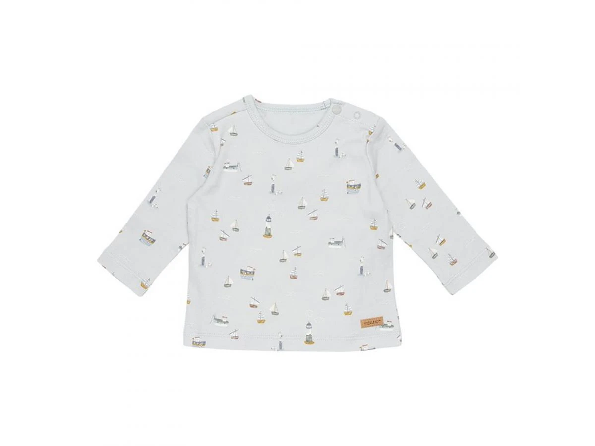 Little Dutch CL20521640 - T-shirt Manches Longues Sailors Bay Blue 50-56 3 Little Dutch CL20521640 - T-shirt Manches Longues Sailors Bay Blue 50-56