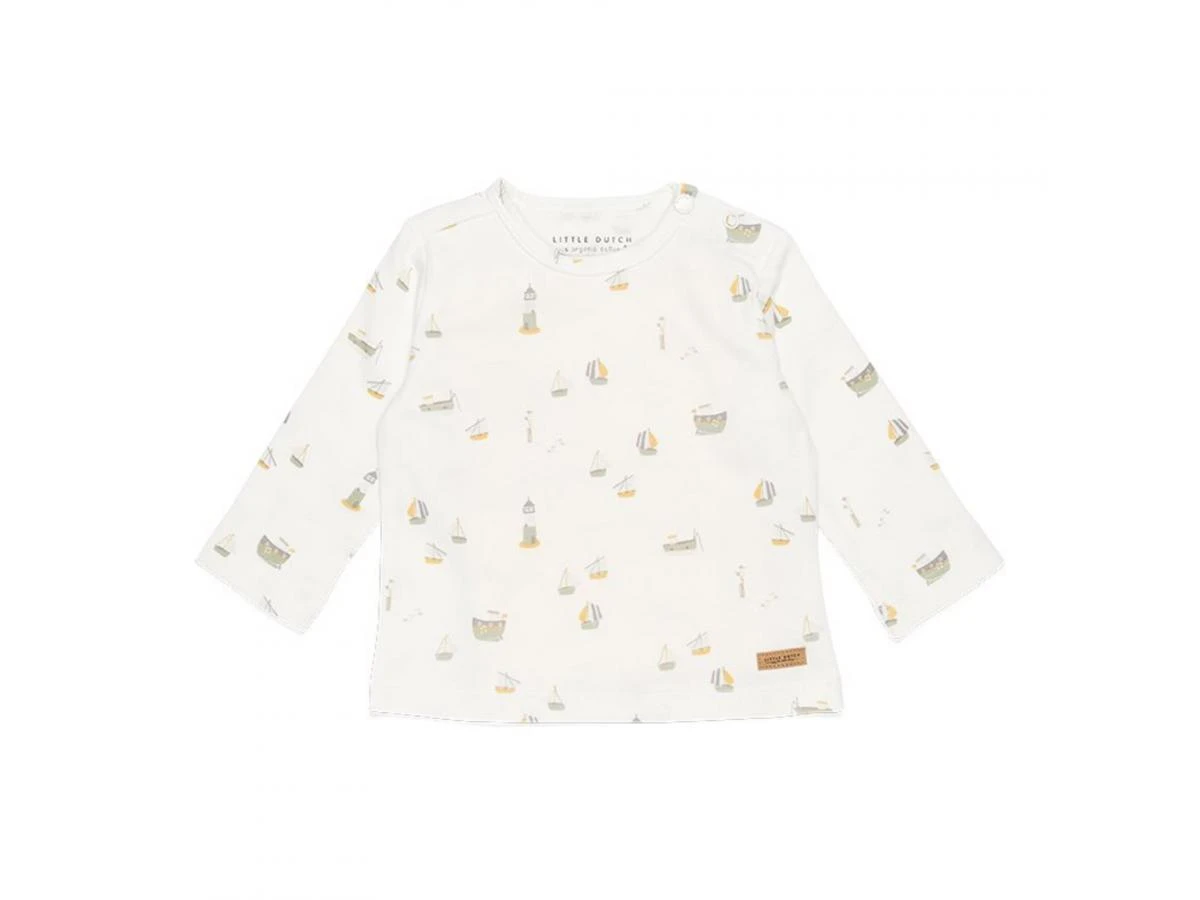 Little Dutch CL20621600 - T-shirt Manches Longues Sailors Bay White 62 3 Little Dutch CL20621600 - T-shirt Manches Longues Sailors Bay White 62