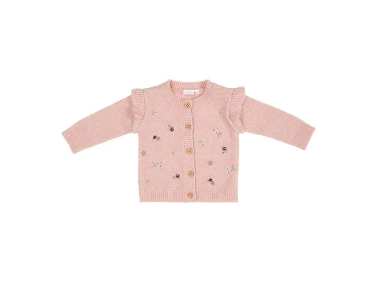 Little Dutch CL25355701 - Cardigan En Tricot Avec Broderie Soft Pink- 86 5 Little Dutch CL25355701 - Cardigan En Tricot Avec Broderie Soft Pink- 86 – Image 3