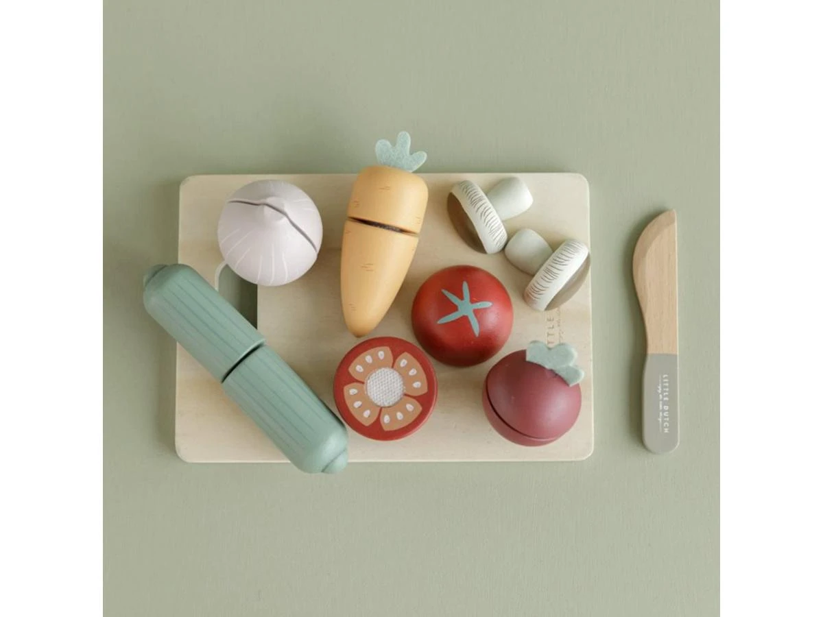 Little Dutch LD4484 - Légumes à Découper 4 Little Dutch LD4484 - Légumes à Découper – Image 2