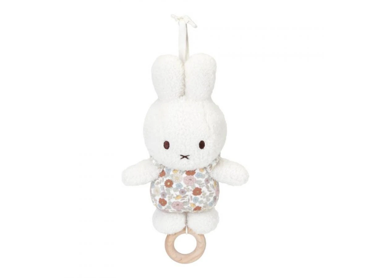 Little Dutch NIJN754 - Boite à Musique Miffy - Vintage Flowers 7 Little Dutch NIJN754 - Boite à Musique Miffy - Vintage Flowers – Image 5