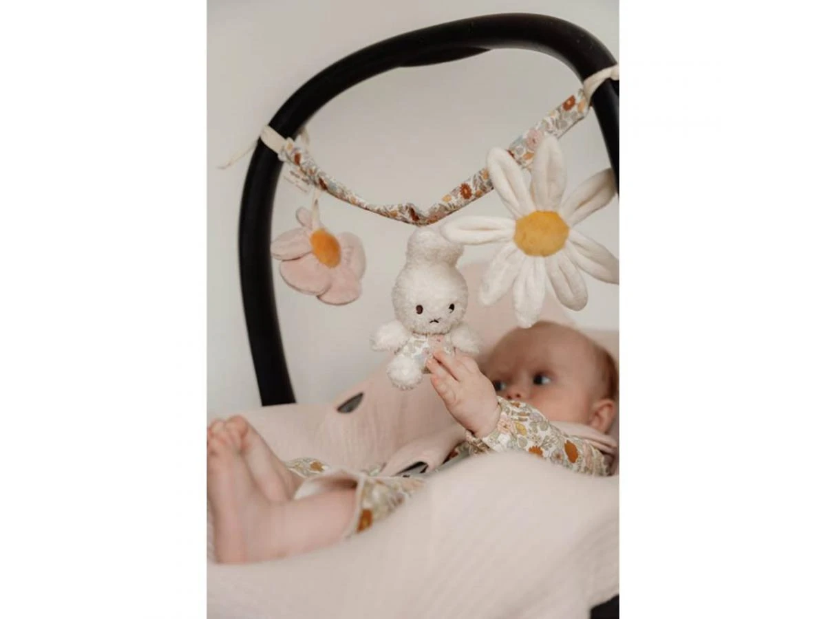 Little Dutch NIJN767 - Chaine D'activités Pour Poussette Miffy - Vintage Flowers 5 Little Dutch NIJN767 - Chaine D'activités Pour Poussette Miffy - Vintage Flowers – Image 3