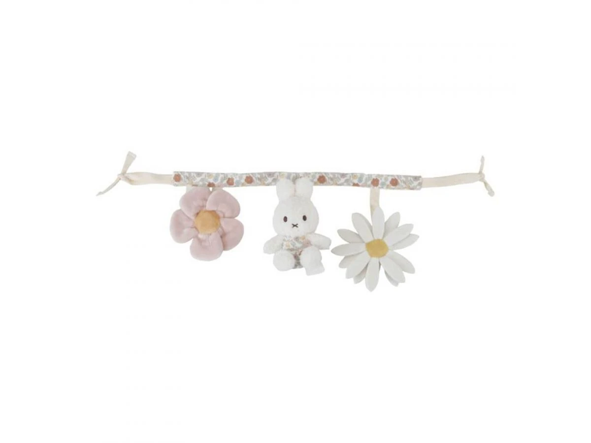 Little Dutch NIJN767 - Chaine D'activités Pour Poussette Miffy - Vintage Flowers 6 Little Dutch NIJN767 - Chaine D'activités Pour Poussette Miffy - Vintage Flowers – Image 4
