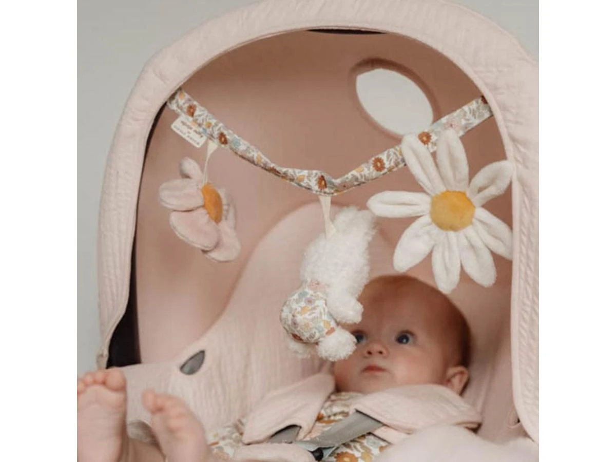 Little Dutch NIJN767 - Chaine D'activités Pour Poussette Miffy - Vintage Flowers 4 Little Dutch NIJN767 - Chaine D'activités Pour Poussette Miffy - Vintage Flowers – Image 2