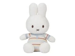 Little Dutch NIJN850 - Peluche Miffy 25cm - Vintage Sunny Stripes