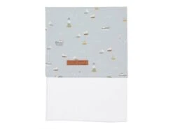 Little Dutch TE10121640 - Drap De Lit Bébé - Sailors Bay Blue 110x140