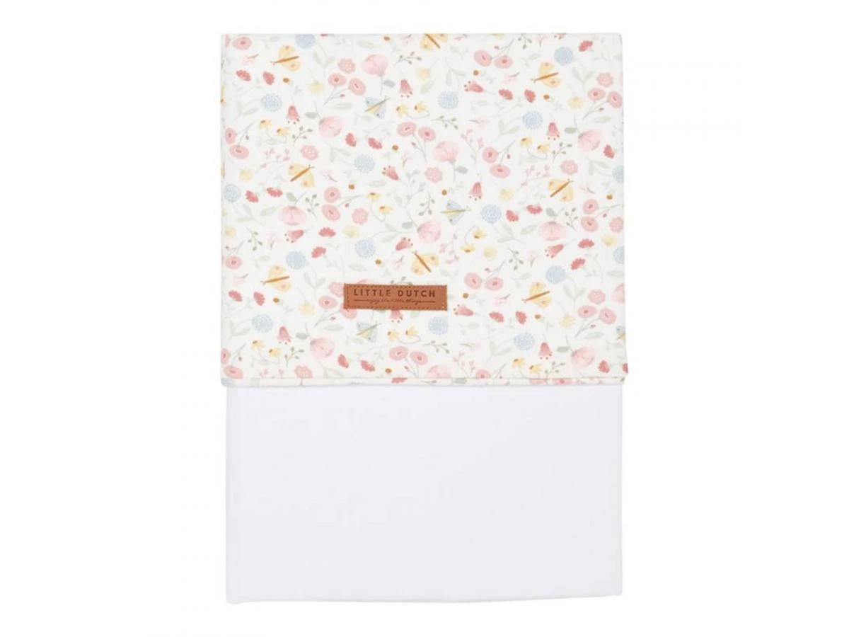 Little Dutch TE10221450 - Drap De Berceau - Flowers & Butterflies 70x100 3 Little Dutch TE10221450 - Drap De Berceau - Flowers & Butterflies 70x100