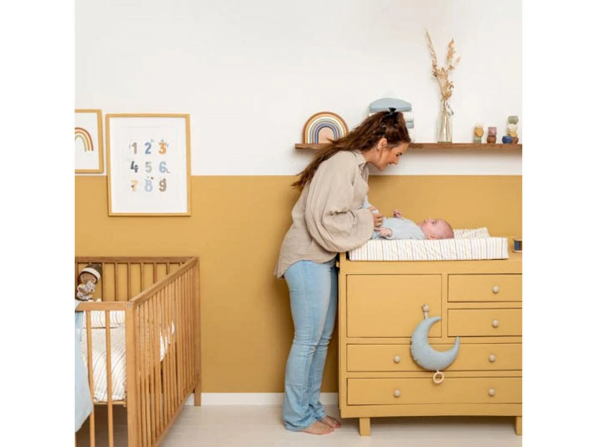 Little Dutch TE30402002 - Panier De Commode Petit Modèle - Vintage Sunny Stripes 4 Little Dutch TE30402002 - Panier De Commode Petit Modèle - Vintage Sunny Stripes – Image 2