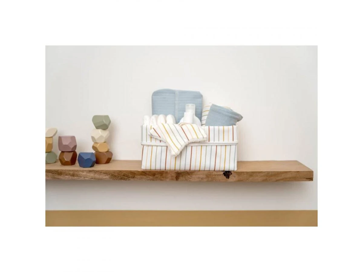 Little Dutch TE30402002 - Panier De Commode Petit Modèle - Vintage Sunny Stripes 5 Little Dutch TE30402002 - Panier De Commode Petit Modèle - Vintage Sunny Stripes – Image 3