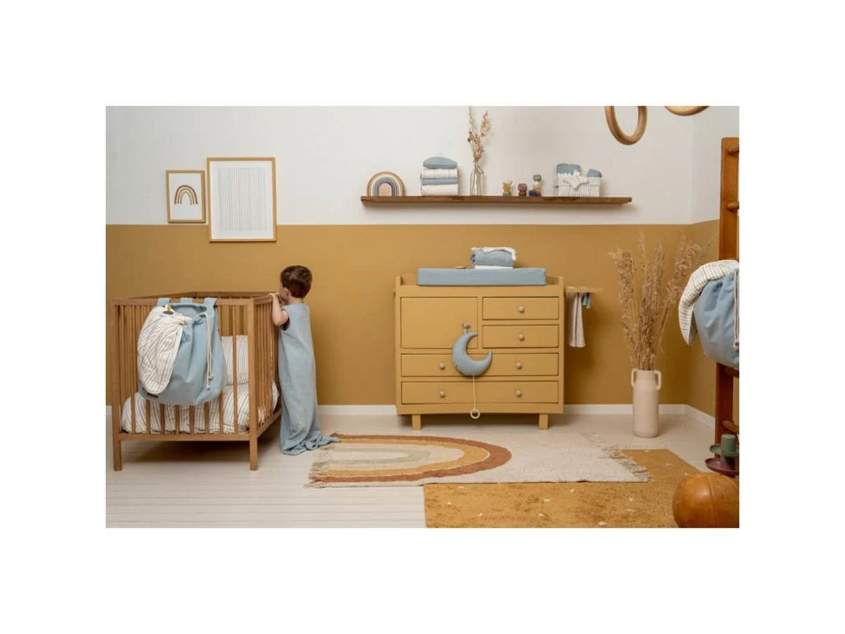 Little Dutch TE30402002 - Panier De Commode Petit Modèle - Vintage Sunny Stripes 7 Little Dutch TE30402002 - Panier De Commode Petit Modèle - Vintage Sunny Stripes – Image 5