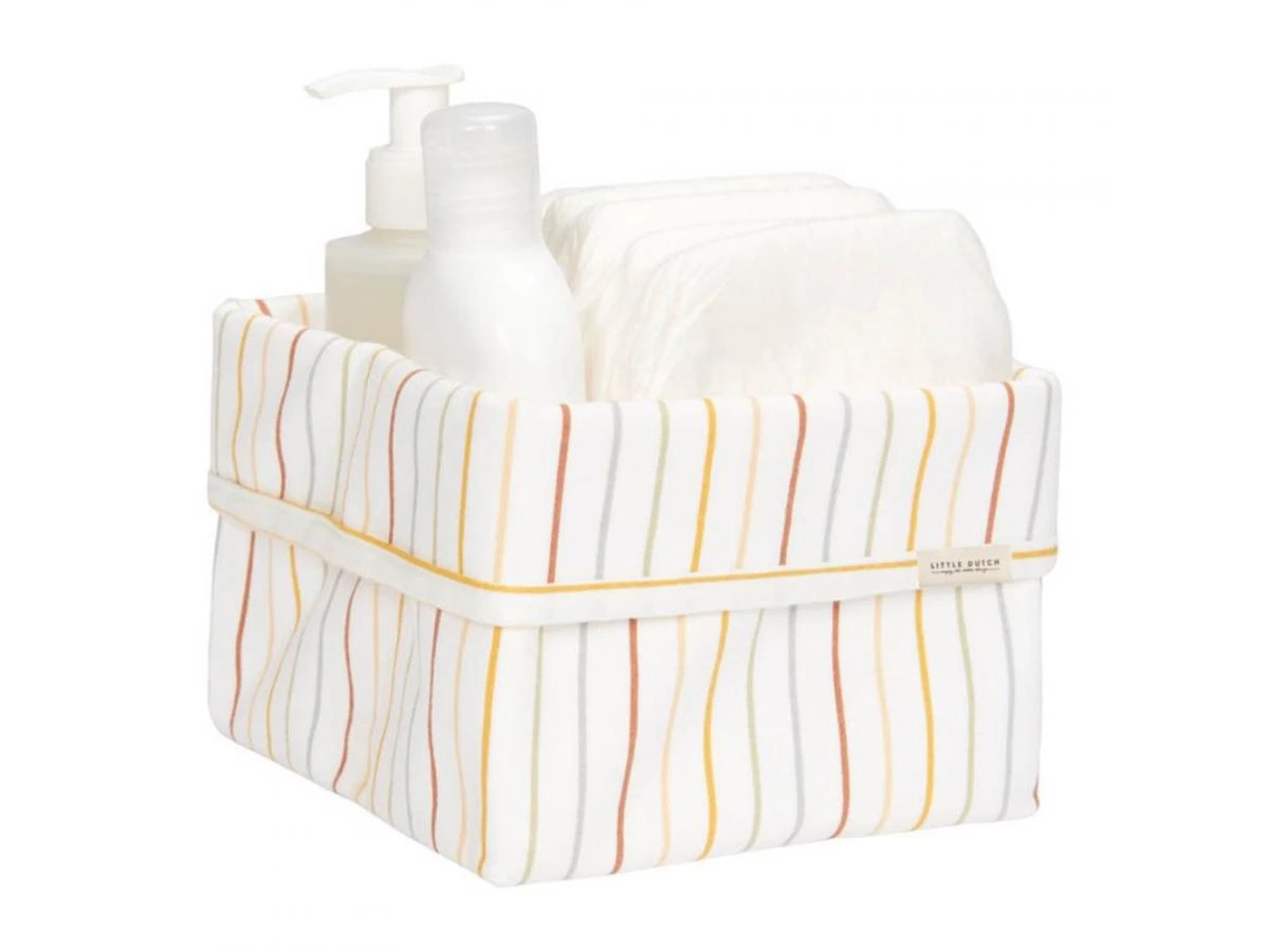 Little Dutch TE30402002 - Panier De Commode Petit Modèle - Vintage Sunny Stripes 3 Little Dutch TE30402002 - Panier De Commode Petit Modèle - Vintage Sunny Stripes