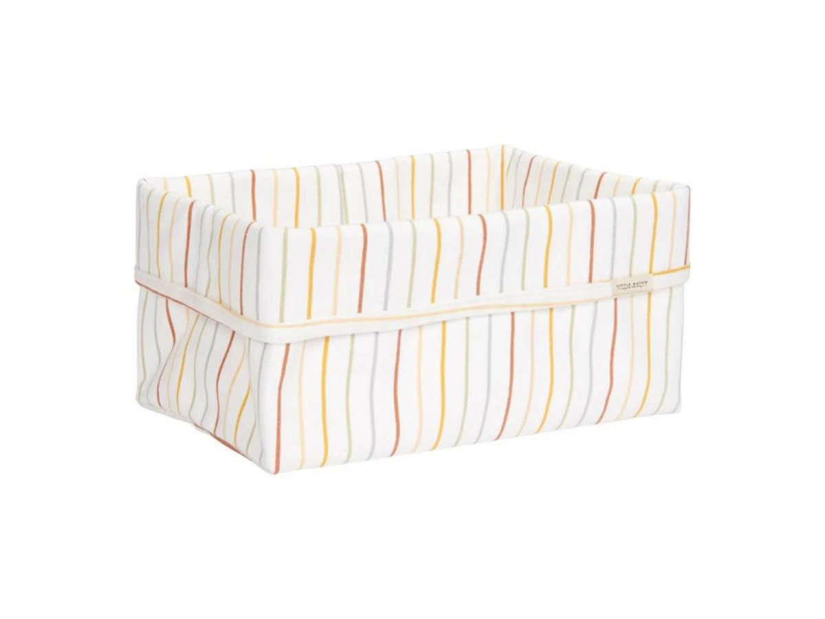 Little Dutch TE30502002 - Panier De Commode Grand Modèle - Vintage Sunny Stripes 6 Little Dutch TE30502002 - Panier De Commode Grand Modèle - Vintage Sunny Stripes – Image 4