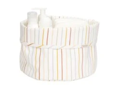 Little Dutch TE30602002 - Panier De Commode Rond Vintage Sunny Stripes