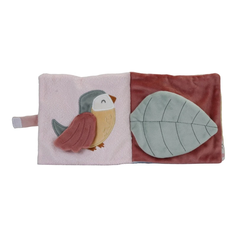 Livre D'activités En Tissu LITTLE DUTCH Rose Flowers & Butterflies 5 Livre D'activités En Tissu LITTLE DUTCH Rose Flowers & Butterflies – Image 3