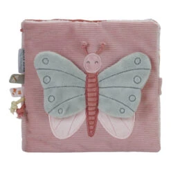 Livre D'activités En Tissu LITTLE DUTCH Rose Flowers & Butterflies