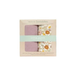 Lot De 2 Langes 70x70 LITTLE DUTCH Little Flowers/pure Mauve 7 Lot De 2 Langes 70x70 LITTLE DUTCH Little Flowers/pure Mauve -Little Dutch lot de 2 langes 70x70 little dutch little flowerspure mauve 2