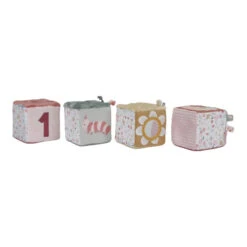 Lot De 4 Cubes En Tissu LITTLE DUTCH Flowers & Butterflies -Little Dutch lot de 4 cubes en tissu little dutch flowers butterflies 2