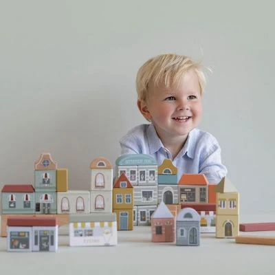 Little Dutch Lot De 50 Blocs De Construction Ville 4 Little Dutch Lot De 50 Blocs De Construction Ville – Image 2